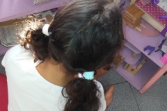 Usando a brincadeira na casinha