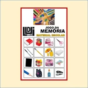 Jogo da Memória - MATERIAL ESCOLAR - Produto LUDI