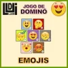 Jogo de Dominó - EMOJIS - Produto LUDI