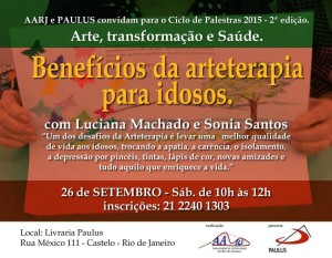 Benefícios da ArteTerapia para Idosos @ Livraria Paulus | Volta Redonda | Rio de Janeiro | Brasil